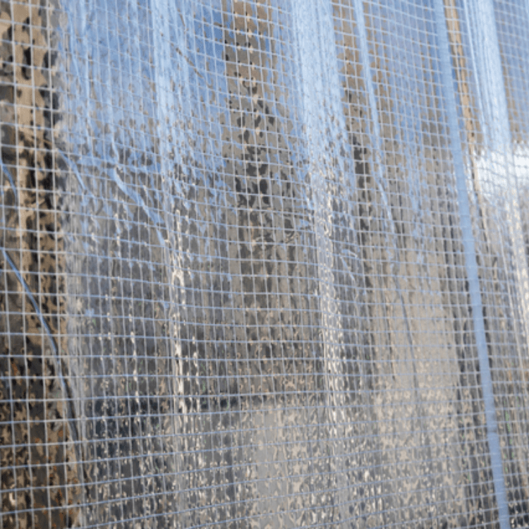 ビニールシート間仕切り